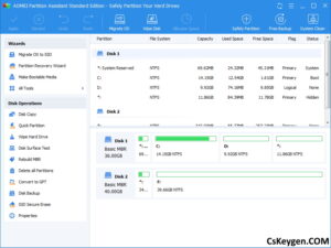 AOMEI Partition Assistant License Key