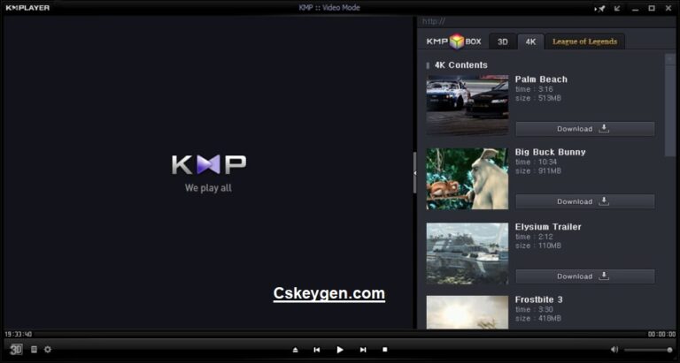 The KMPlayer 2023.9.26.17 / 4.2.3.4 download the last version for apple