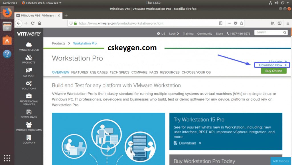 VMware workstation pro Keygen