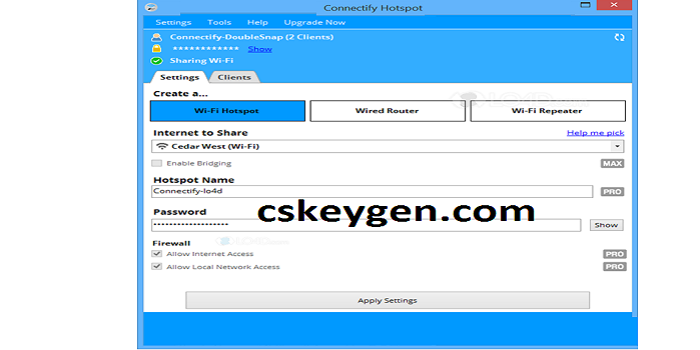 Connectify Hotspot Crack