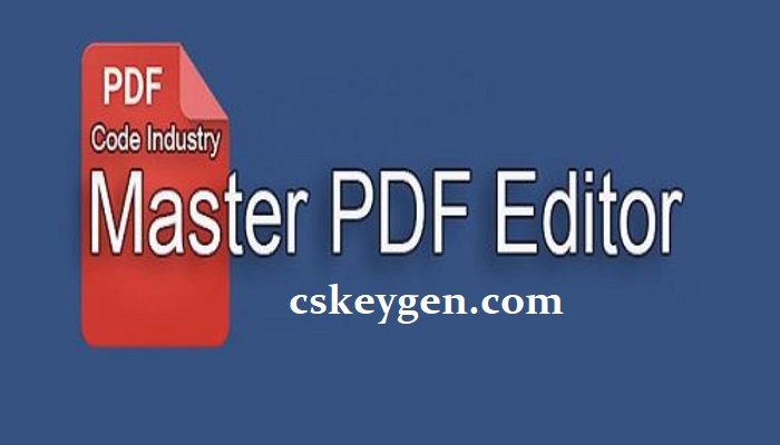 Master PDF Editor Crack