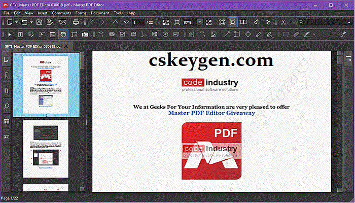 Master PDF Editor 5.9.61 for apple download