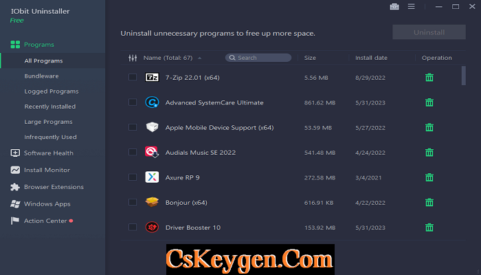 IObit Uninstaller Pro License Key